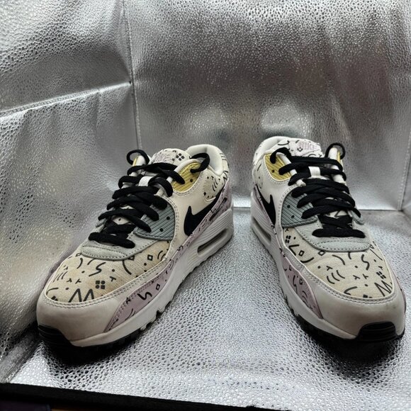 Size 10.5 Nike Air Max 90 Premium‎ Barely Rose Doodle Men\'s Shoes 700155-603 main image 8